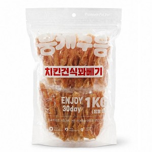 [Moa포인트] 뭉개구름 치킨건식꽈베기 1kg
