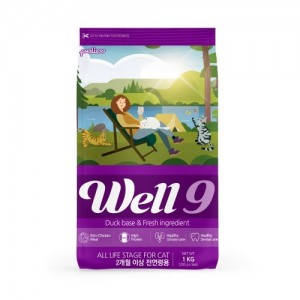 펠리코 웰나인캣 오리1kg