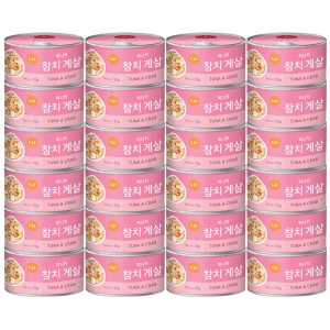 피니키 고양이캔 참치게살 95gX24개
